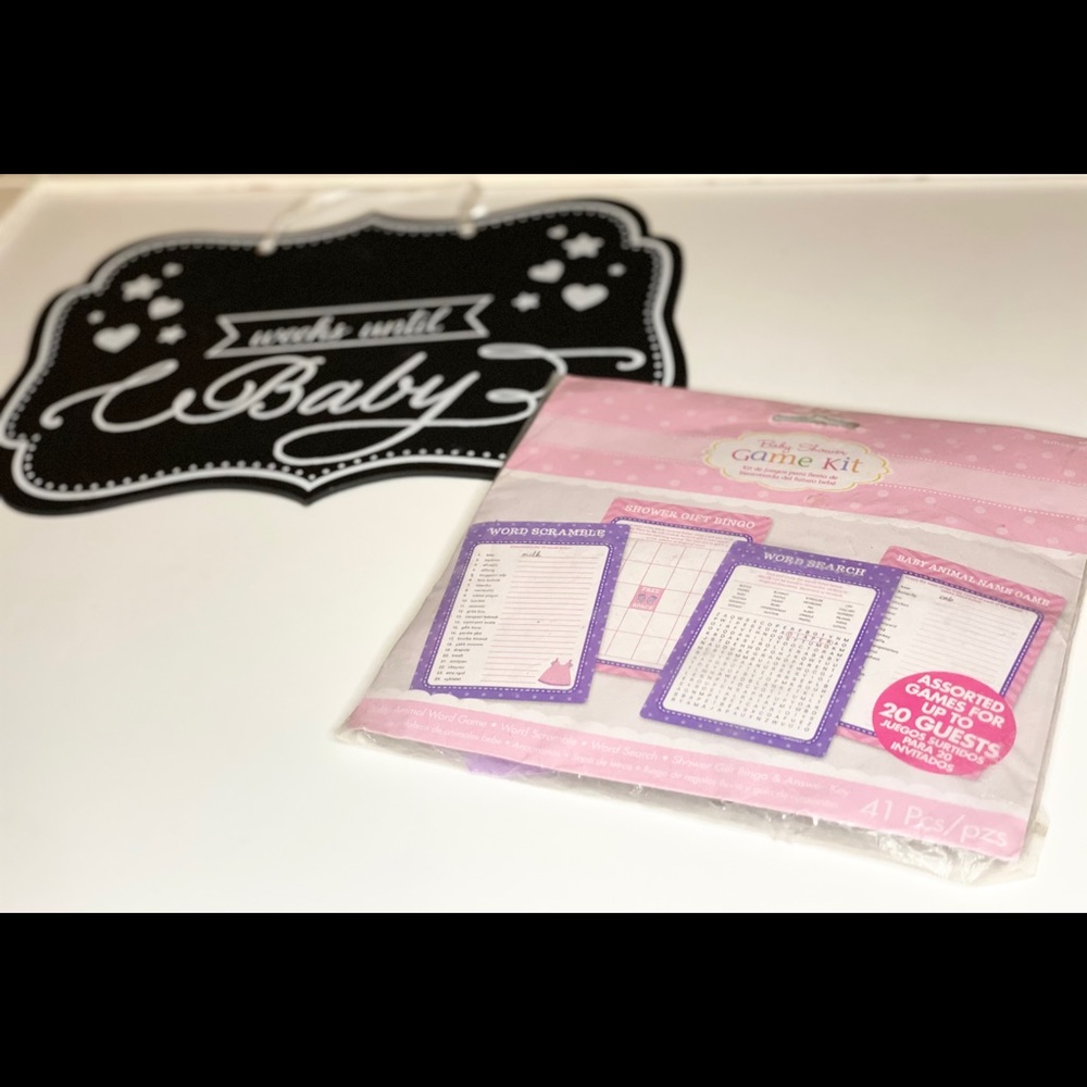🆕Baby shower essentials